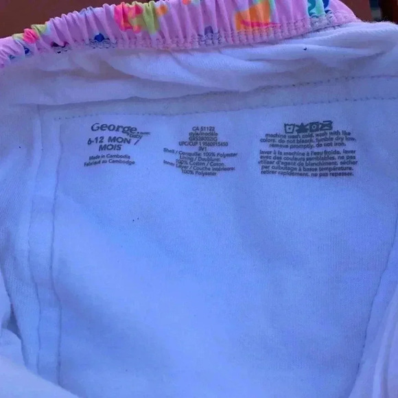 (5 for $25) George swimsuit with five plastic snaps for closure - Picture 3 of 3